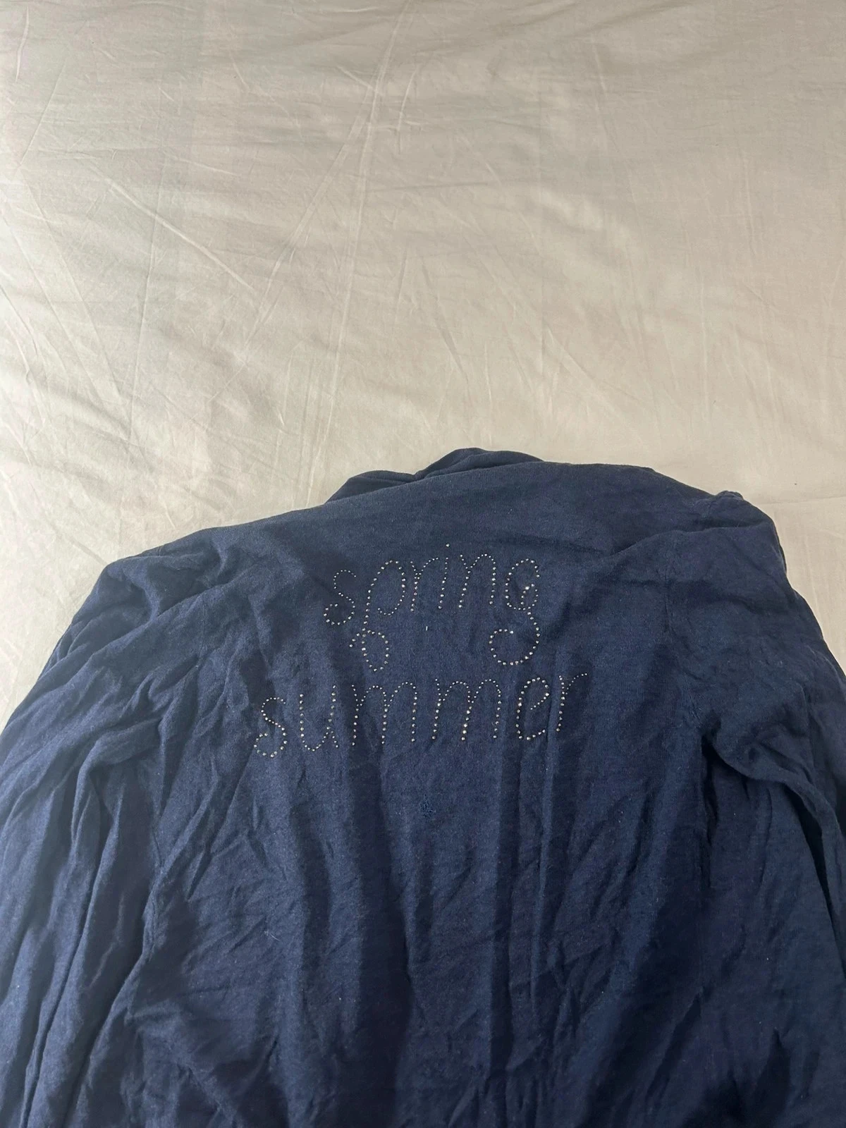 Cardigan bleu marine formul spring summer – photo 8